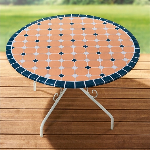 Mosaic table cover Circular or Rectangular