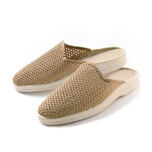 Pantoufles kaki - taille 43