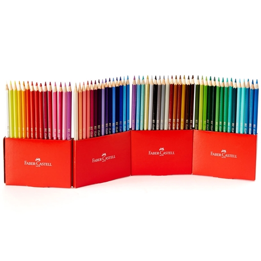 Pochette 60 crayons de couleur Faber-Castell