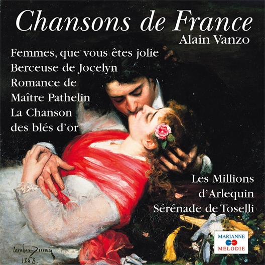 Cd Alain Vanzo/Mélodies Éternelles