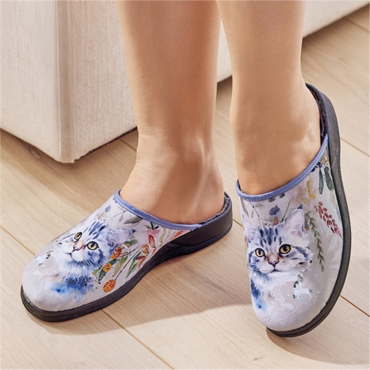 Mules Smokie Imprimées chat - taille 37