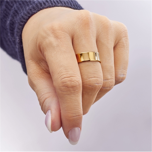 Bague magnétique Coloris doré