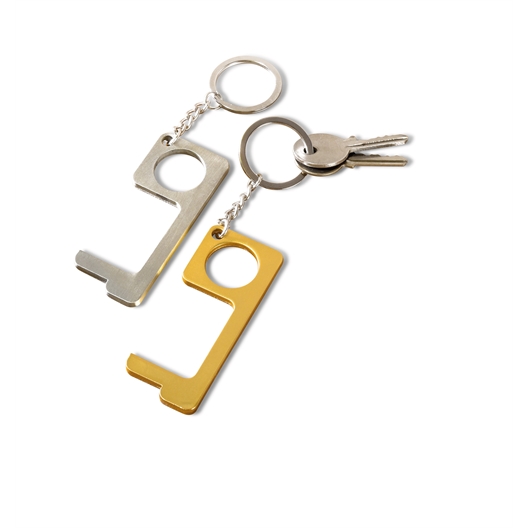 Lot de 2 porte-clés anti-infections