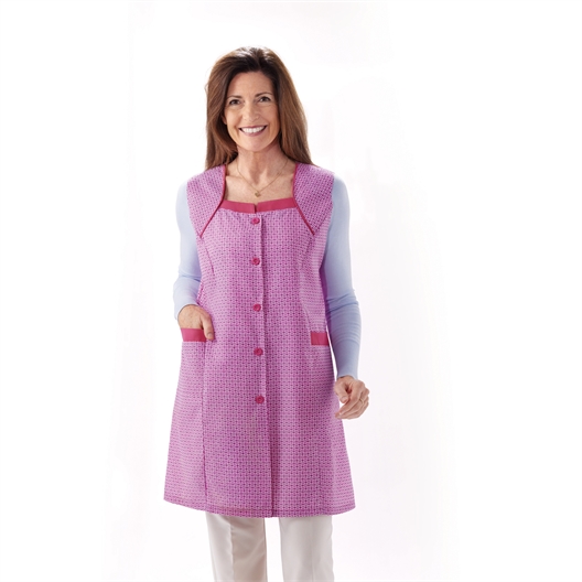 Lot de 2 tabliers Rose + bleu - taille XL/XXL