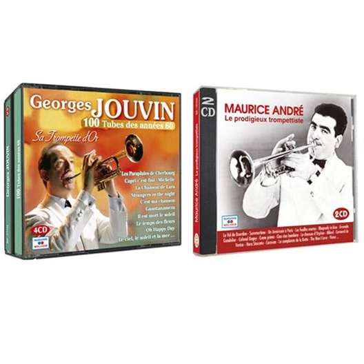 Le lot 6 CD "JOUVIN et ANDRÉ"