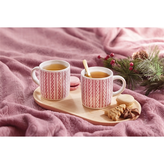 2 mugs "Soirée d'hiver"
