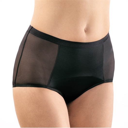 2 culottes anti-fuites Noir - taille XL