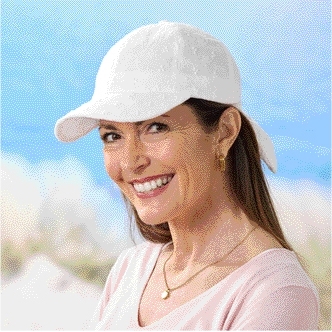 Casquette fantaisie Blanc