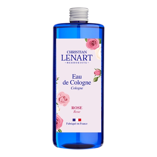 Eau de Cologne rose 500 ml Rose