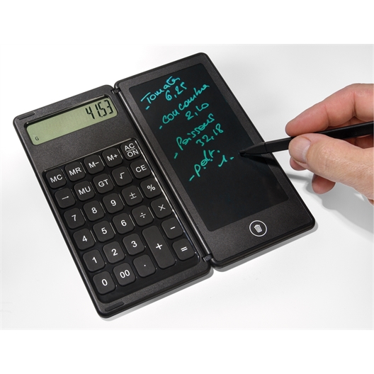 Calculatrice avec ardoise magique