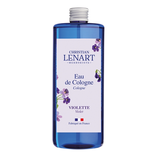 Eau de Cologne rose 500 ml Violette