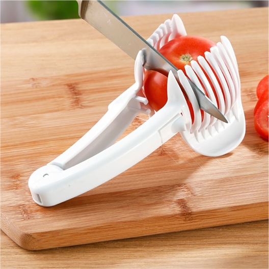 Egg/tomato slicing helper