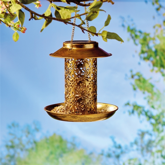 Lampe mangeoire 2 en 1