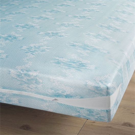 Rénove-matelas bleu 140 x 190 cm