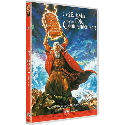 2 dvd les dix Commandements