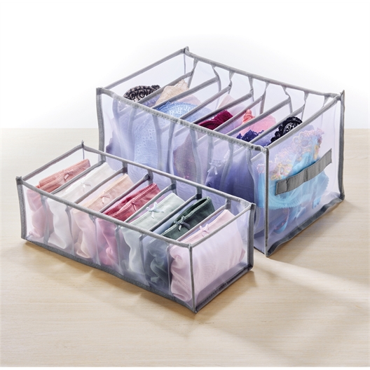 Lot de 3 rangements pliables