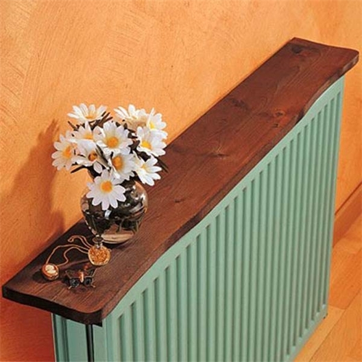Tablette radiateur bois 80 cm