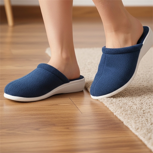 Mules confort Maeva Bleu - taille 39