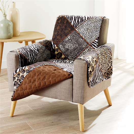 Couvre-fauteuil réversible / Couvre sofa reversible