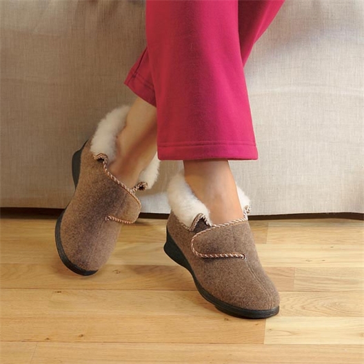 Pantoufle Colley Chamois