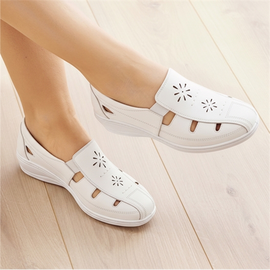 Trotteurs legers toni blanc t36 - taille 38