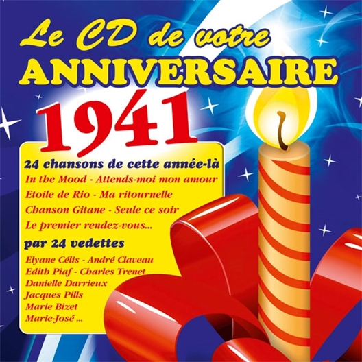 Annee 1940 cd Anniversaire