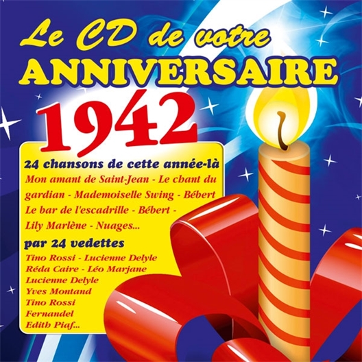 Annee 1940 cd Anniversaire