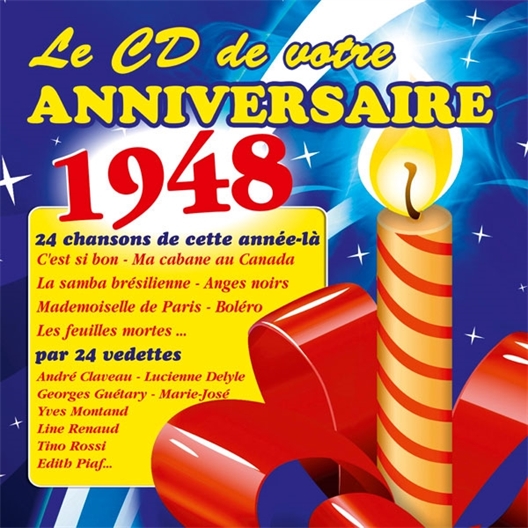 Annee 1940 cd Anniversaire