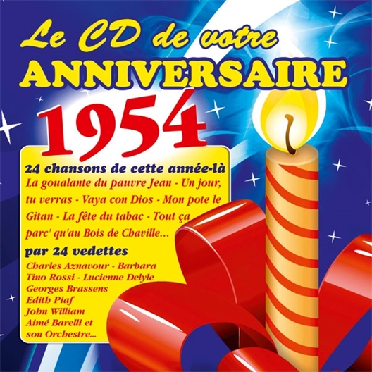 Annee 1950 cd Anniversaire