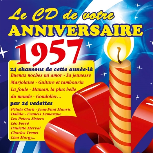 Annee 1950 cd Anniversaire