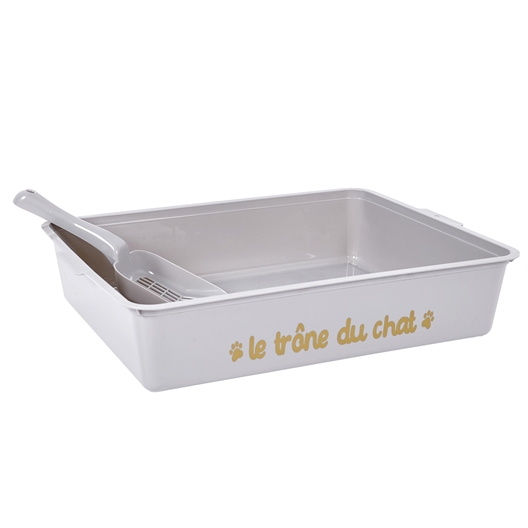Bac à litière + pelle