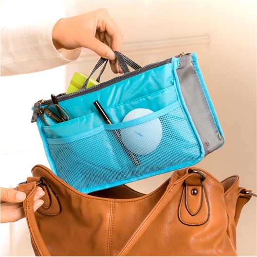 Handtaschen-Organizer blau