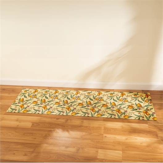 Tapis citron