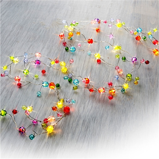 Multicoloured LED garland