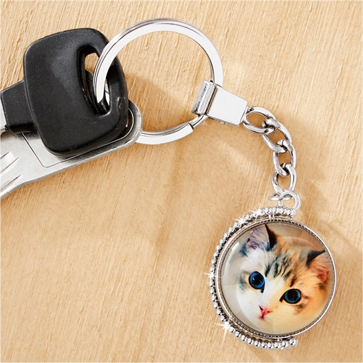 Porte-clés chaton
