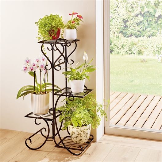 Support plantes arabesques
