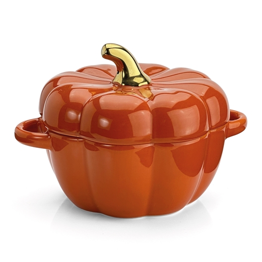 Lot de 2 plats citrouille