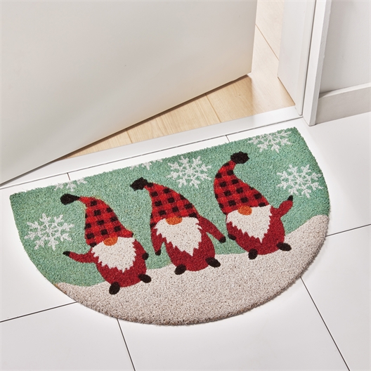 Tapis demi-lune lutin