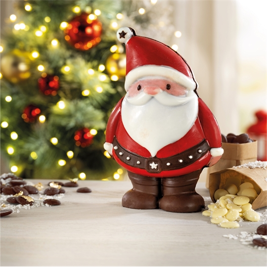 Moule chocolat Père Noël 3D