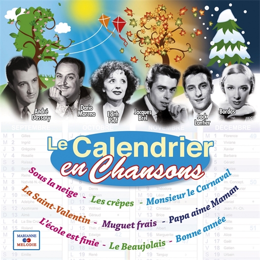 CD Le Calendrier en Chansons
