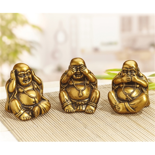 3 bouddhas sérénité
