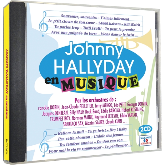 Johnny Hallyday : En musique (2 CD)