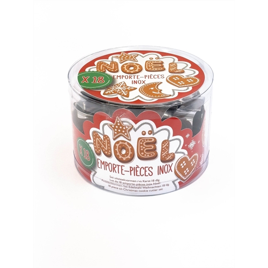 Set de 18 emporte-pièces Noël