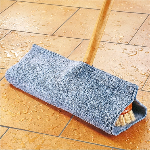 Lot de 2 couvre-balai microfibres
