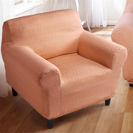 Housse De Fauteuil En Bois élastique Leisurealeaneag - Rose Clair - Tendance Et Facile à Nettoyer - Pour Dossier 50-55cm
