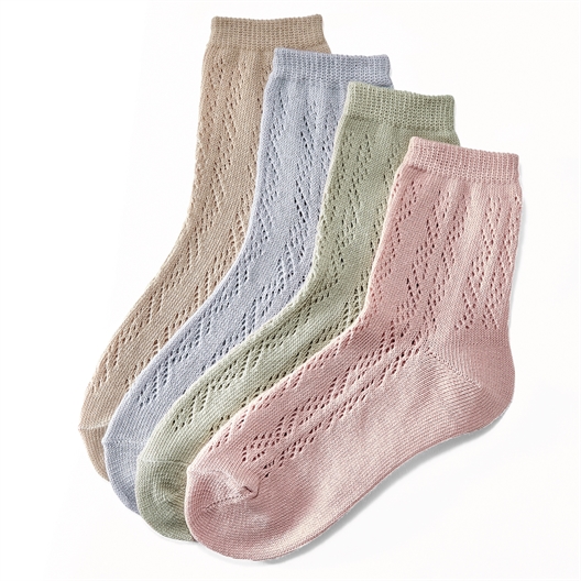Lot de 4 paires de chaussettes fantaisie