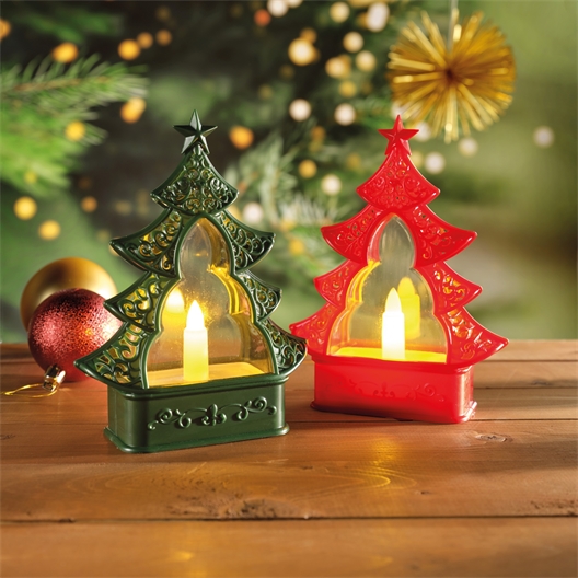 Sapin de Noël LED Rouge