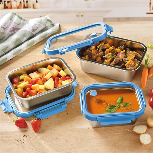 Boîte conservation inox 1250 ml
