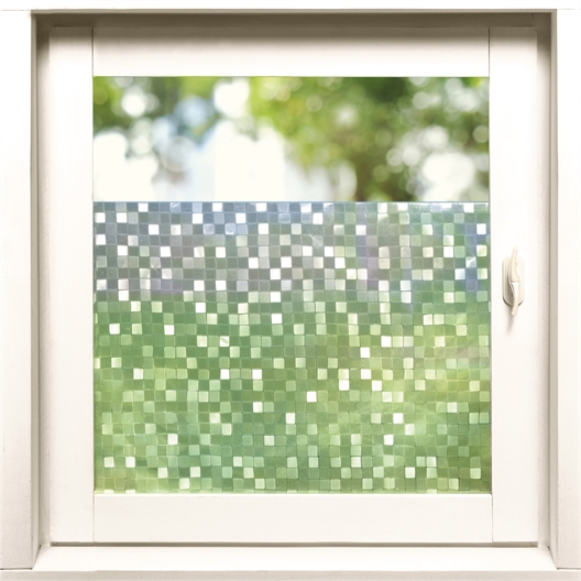 Mosaic privacy film or Set of 2