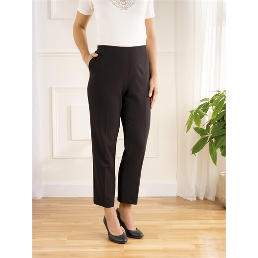 Pantalon à pinces noir
